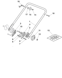 464pd-es mountfield-petrol-rotary-mowers part diagram
