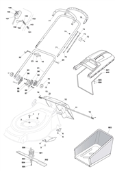 464pd mountfield-petrol-rotary-mowers part diagram