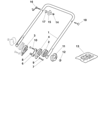 464pd mountfield-petrol-rotary-mowers part diagram