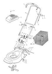 46hp mountfield-petrol-rotary-mowers part diagram