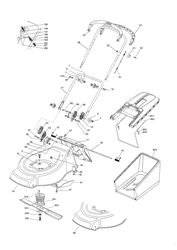46pd mountfield-petrol-rotary-mowers part diagram