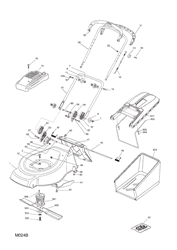 46pd mountfield-petrol-rotary-mowers part diagram