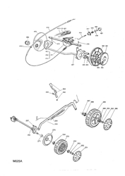 46pdes mountfield-petrol-rotary-mowers part diagram
