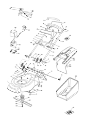 46pdes mountfield-petrol-rotary-mowers part diagram