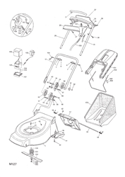 46pdh mountfield-petrol-rotary-mowers part diagram