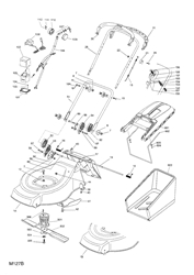 46pdh mountfield-petrol-rotary-mowers part diagram