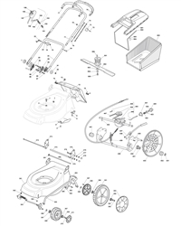 4810pd-bw mountfield-petrol-rotary-mowers part diagram
