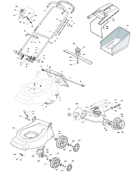 4810pd mountfield-petrol-rotary-mowers part diagram