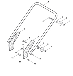 4820hp mountfield-petrol-rotary-mowers part diagram