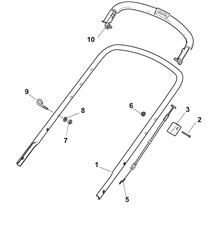 4820hp mountfield-petrol-rotary-mowers part diagram