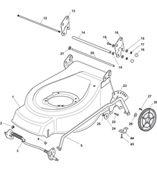 4820pd-bw mountfield-petrol-rotary-mowers part diagram