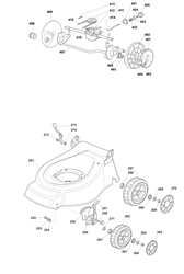 510pd-es mountfield-petrol-rotary-mowers part diagram