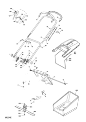 510pd mountfield-petrol-rotary-mowers part diagram