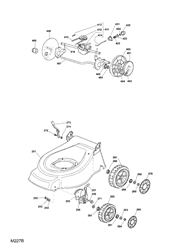 510pd mountfield-petrol-rotary-mowers part diagram