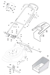 514pd mountfield-petrol-rotary-mowers part diagram