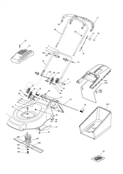 51pd mountfield-petrol-rotary-mowers part diagram