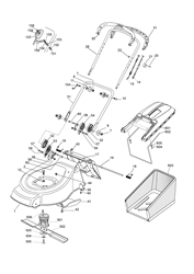 51pd mountfield-petrol-rotary-mowers part diagram