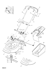 51pd mountfield-petrol-rotary-mowers part diagram