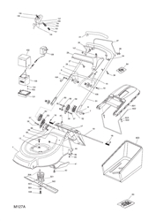 51pdes mountfield-petrol-rotary-mowers part diagram