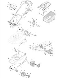 5310pd-inox mountfield-petrol-rotary-mowers part diagram