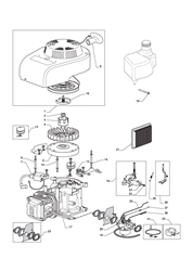 5310pd-silent mountfield-petrol-rotary-mowers part diagram