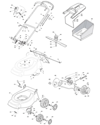 5320pd mountfield-petrol-rotary-mowers part diagram