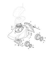 el330 electric-rotary-mowers-mountfield part diagram