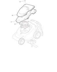 el350 electric-rotary-mowers-mountfield part diagram