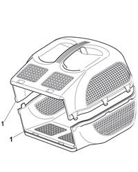 el350 electric-rotary-mowers-mountfield part diagram