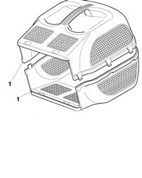 el350 electric-rotary-mowers-mountfield part diagram
