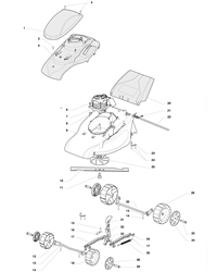 el390r electric-rotary-mowers-mountfield part diagram