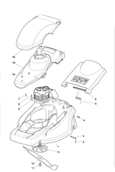 el410 electric-rotary-mowers-mountfield part diagram