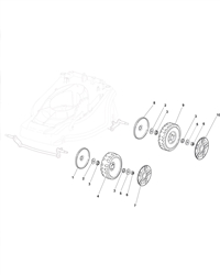 el410 electric-rotary-mowers-mountfield part diagram
