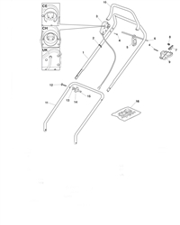 el410 electric-rotary-mowers-mountfield part diagram