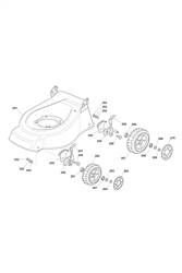 el46hp electric-rotary-mowers-mountfield part diagram