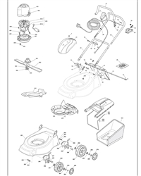 el46hp electric-rotary-mowers-mountfield part diagram