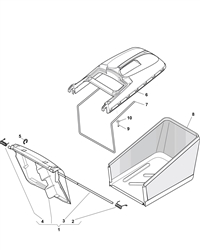 el4800-hp electric-rotary-mowers-mountfield part diagram