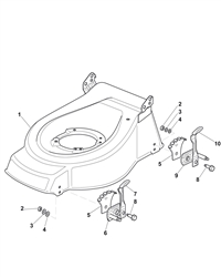 el4800-hp electric-rotary-mowers-mountfield part diagram