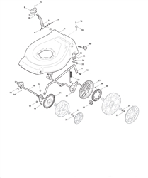 el4800pd-bw electric-rotary-mowers-mountfield part diagram