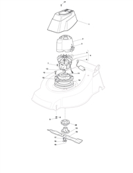 el4800pd-bw electric-rotary-mowers-mountfield part diagram