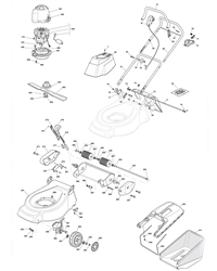 el4800r-hp electric-rotary-mowers-mountfield part diagram
