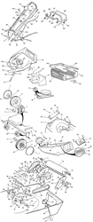 emperor mountfield-petrol-rotary-roller part diagram