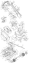 empress mountfield-petrol-rotary-roller part diagram