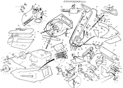 empress mountfield-petrol-rotary-roller part diagram