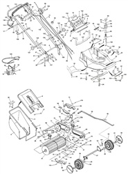 empress mountfield-petrol-rotary-roller part diagram
