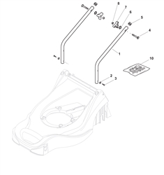 hp164 mountfield-petrol-rotary-mowers part diagram