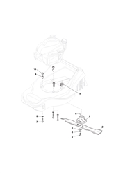hp164 mountfield-petrol-rotary-mowers part diagram