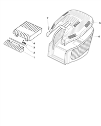 hp184 mountfield-petrol-rotary-mowers part diagram