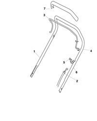 hp184 mountfield-petrol-rotary-mowers part diagram