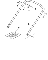 hp184 mountfield-petrol-rotary-mowers part diagram